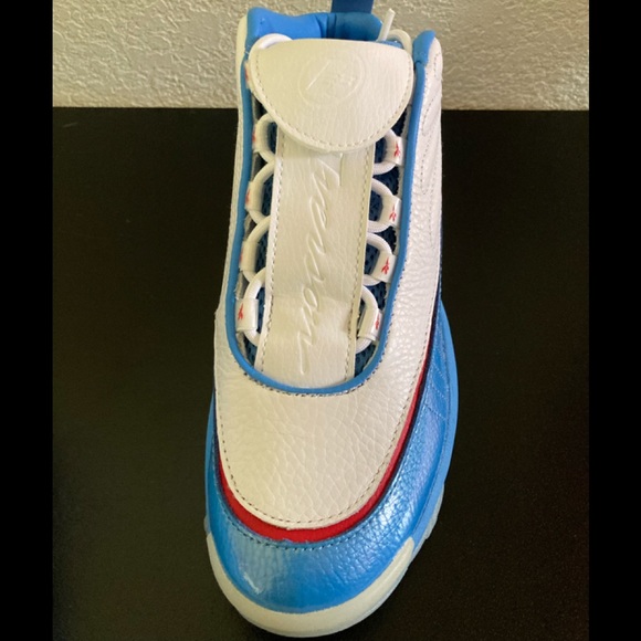 🎄New Allen Iverson Legacy Blue Basketball Athletic Shoes CN8405 Authentic - Picture 14 of 16